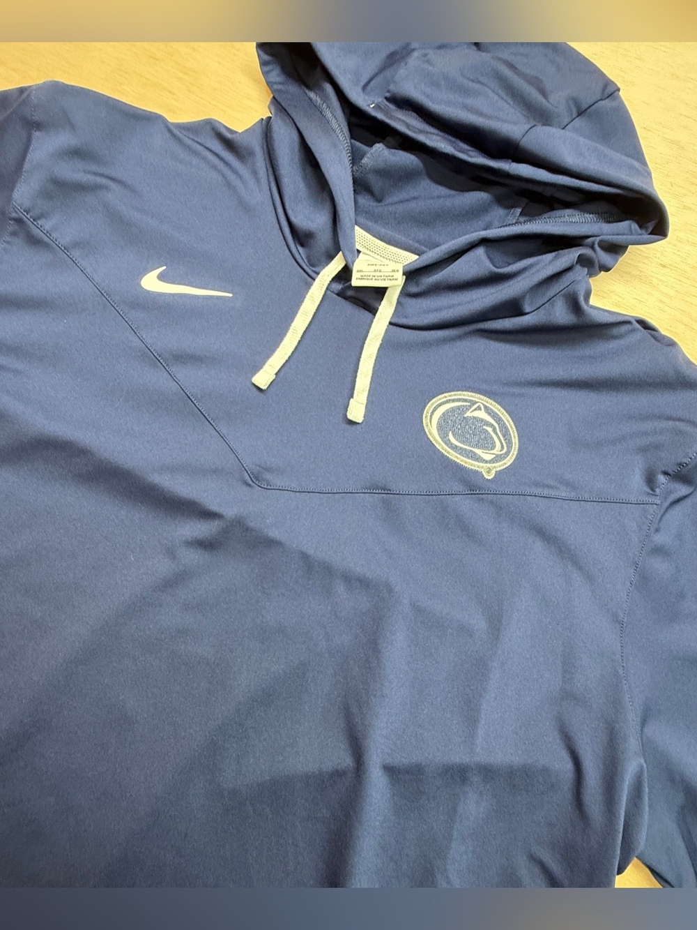 Nike Dri-Fit Penn State Nittany Lions Hoodie Men's 3XL Blue Performance Pullover